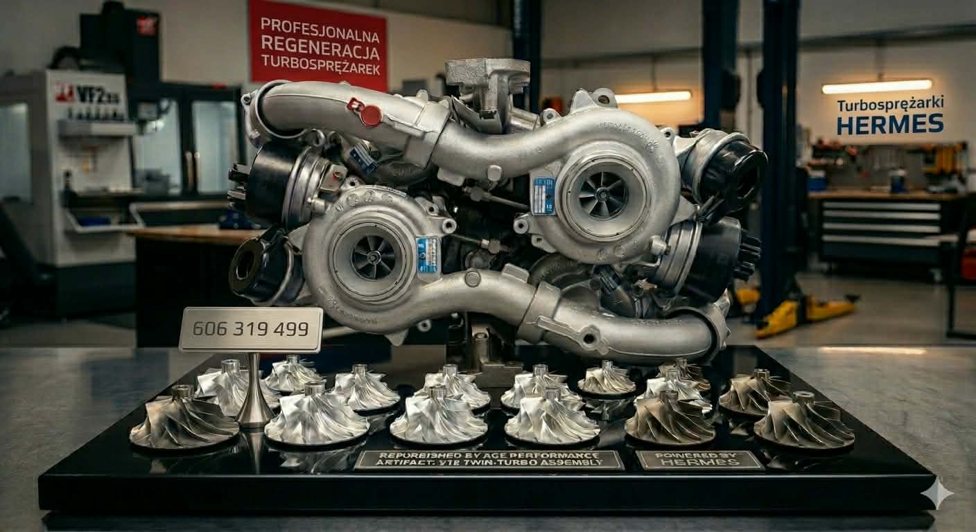 Stanowisko warsztatowe do regeneracji turbosprężarek